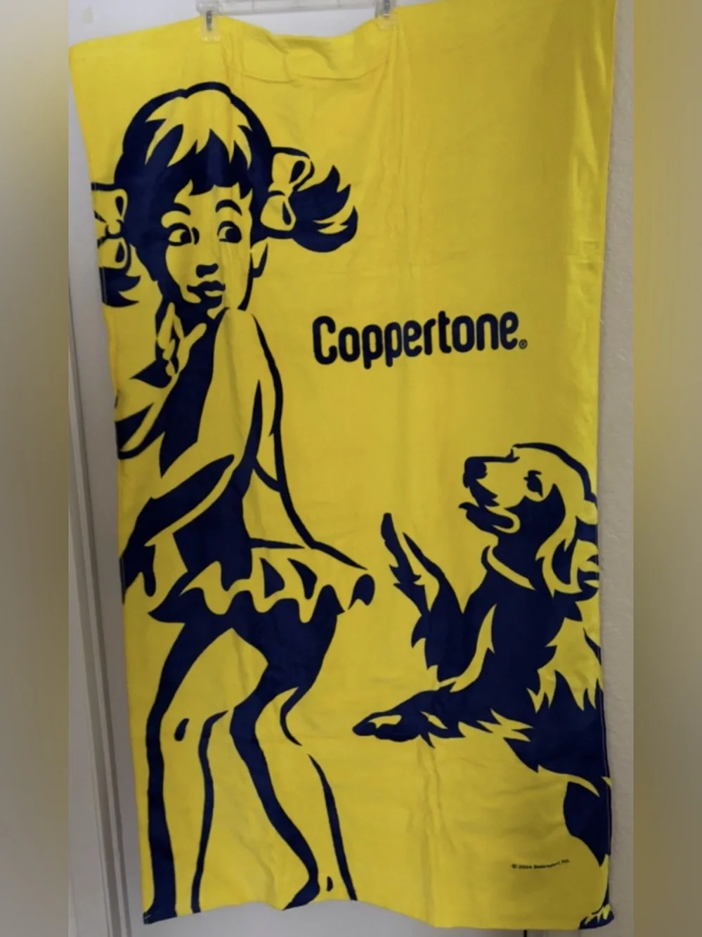 Coppertone Sunscreen Beach Towel